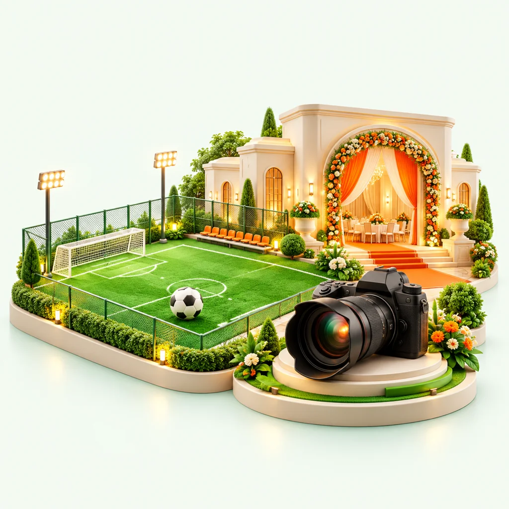 Turfs & Venues service preview