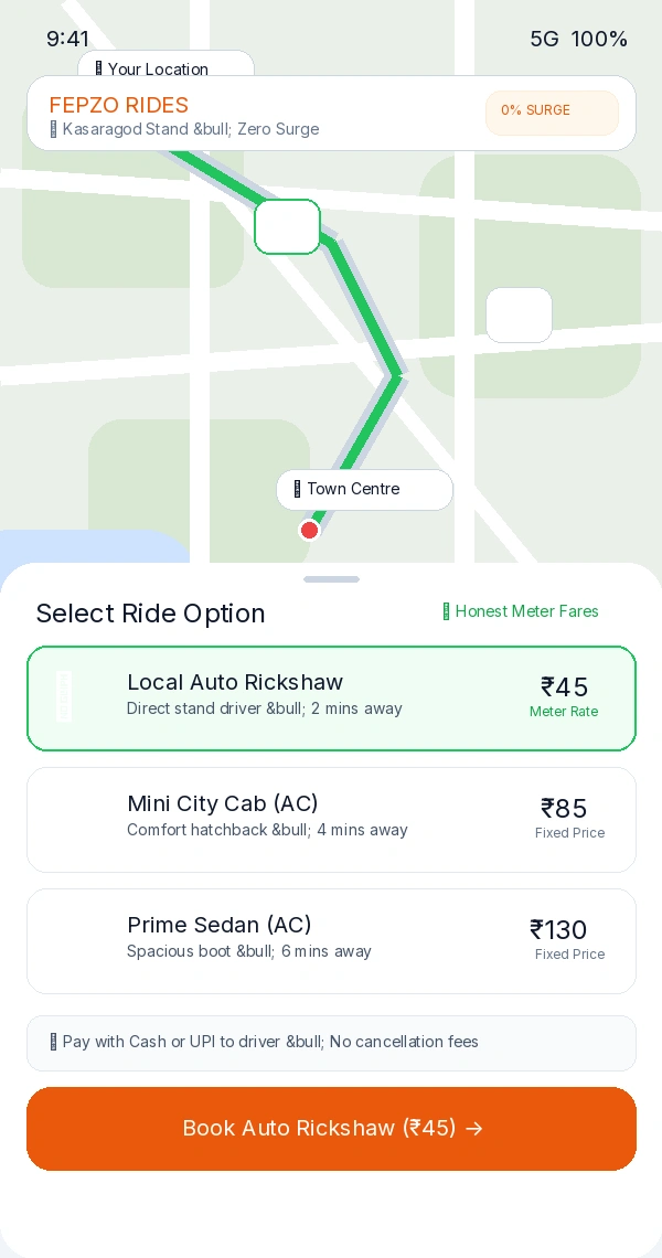 Auto and Cabs concept preview — coming soon